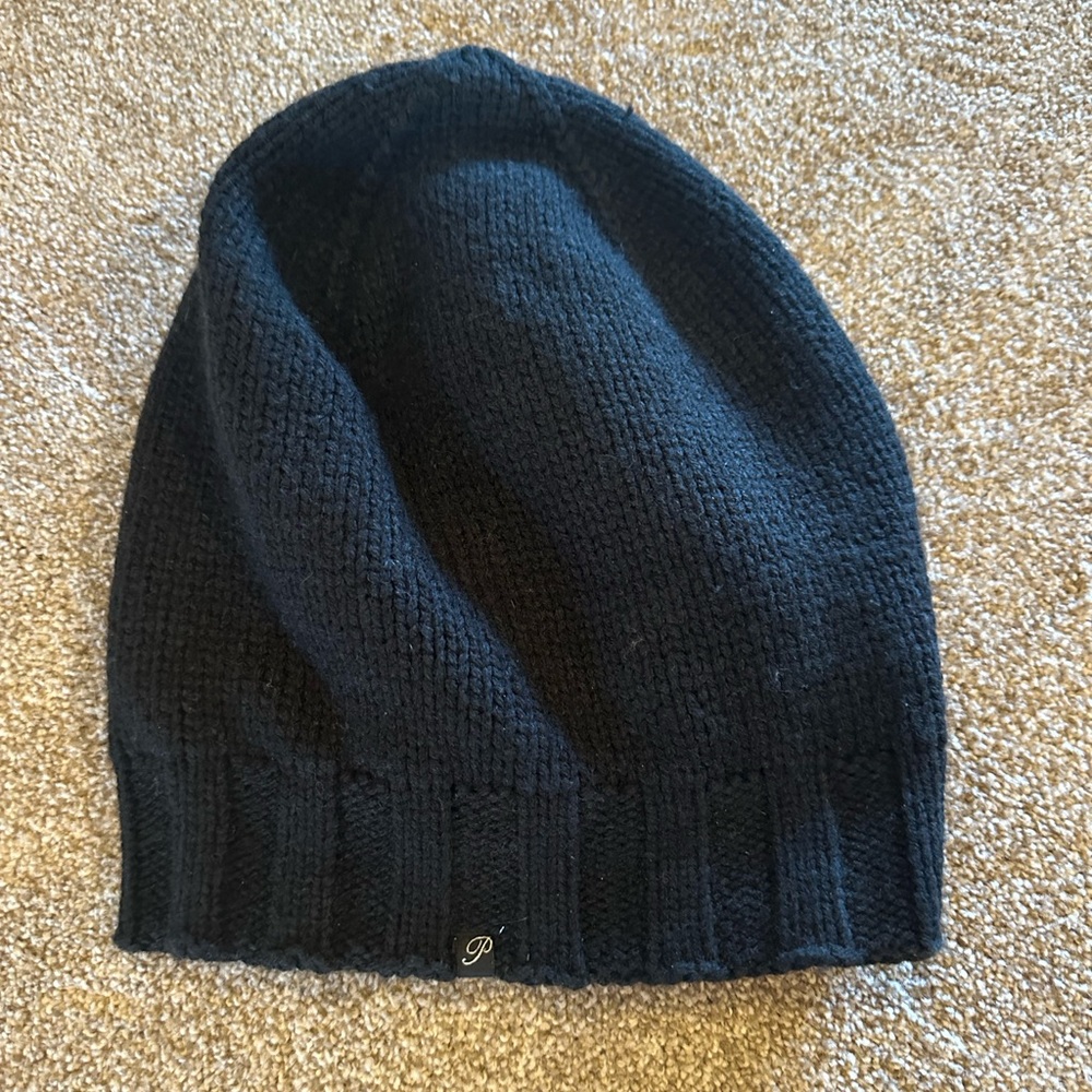 plush fleece lined ribbed beanie